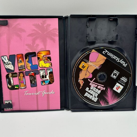 Grand Theft Auto: Vice City PS2 Complete Edition Rockstar 2002 Tested M-Rated - Picture 3 of 3